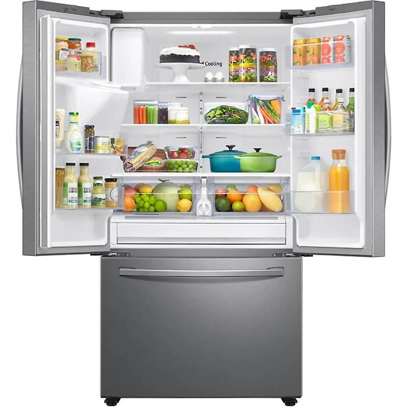 27 Cu. Ft. Stainless Family Hub™ French Door Refrigerator - OPEN BOX