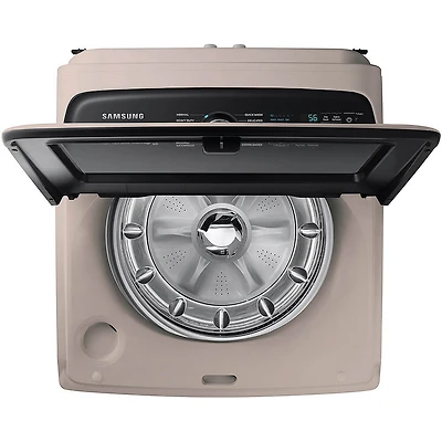 5.1 Cu. Ft. Champagne Smart Top Load Washer with ActiveWave Agitator - OPEN BOX
