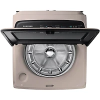 5.1 Cu. Ft. Champagne Smart Top Load Washer with ActiveWave Agitator - OPEN BOX