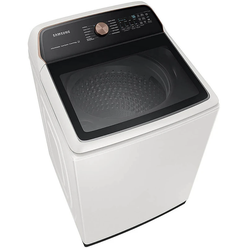 5.5 Cu. Ft. Ivory Smart HE Top Load Washer With Super Speed Wash