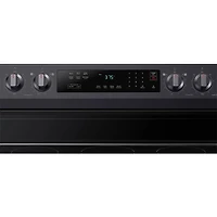 6.3 Cu. Ft. Black Stainless Freestanding Electric Range Oven - OPEN BOX