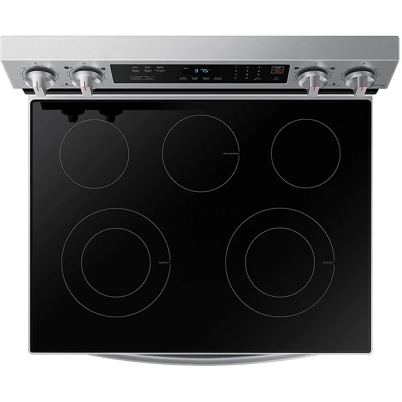 6.3 Cu. Ft. Stainless Freestanding Electric Range