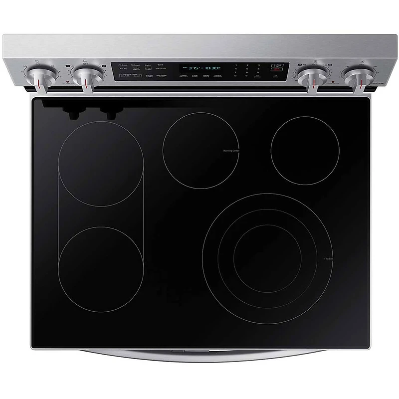 6.3 Cu. Ft. Stainless Steel Smart Freestanding Electric Range - OPEN BOX