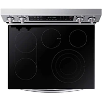 6.3 Cu. Ft. Stainless Steel Smart Freestanding Electric Range - OPEN BOX