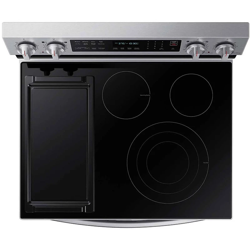 6.3 Cu. Ft. Stainless Steel Smart Freestanding Electric Range - OPEN BOX