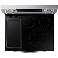 6.3 Cu. Ft. Stainless Steel Smart Freestanding Electric Range - OPEN BOX