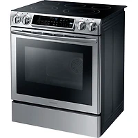 5.8 Cu. Ft. Stainless 5 Burner Slide-In Range - OPEN BOX