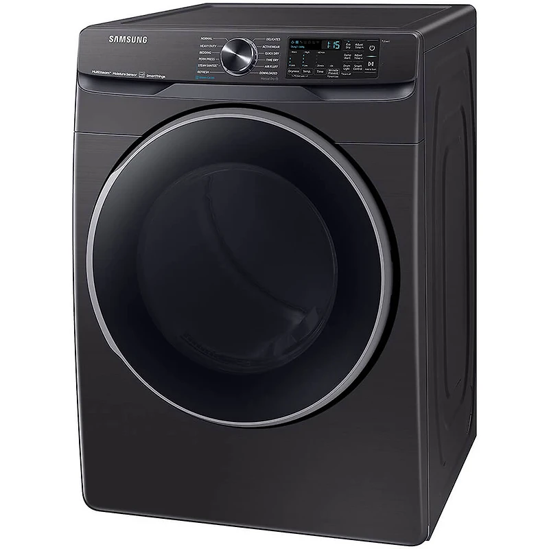 7.5 Cu. Ft. Brushed Black Smart Electric Dryer - OPEN BOX