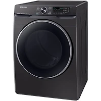 7.5 Cu. Ft. Brushed Black Smart Electric Dryer - OPEN BOX