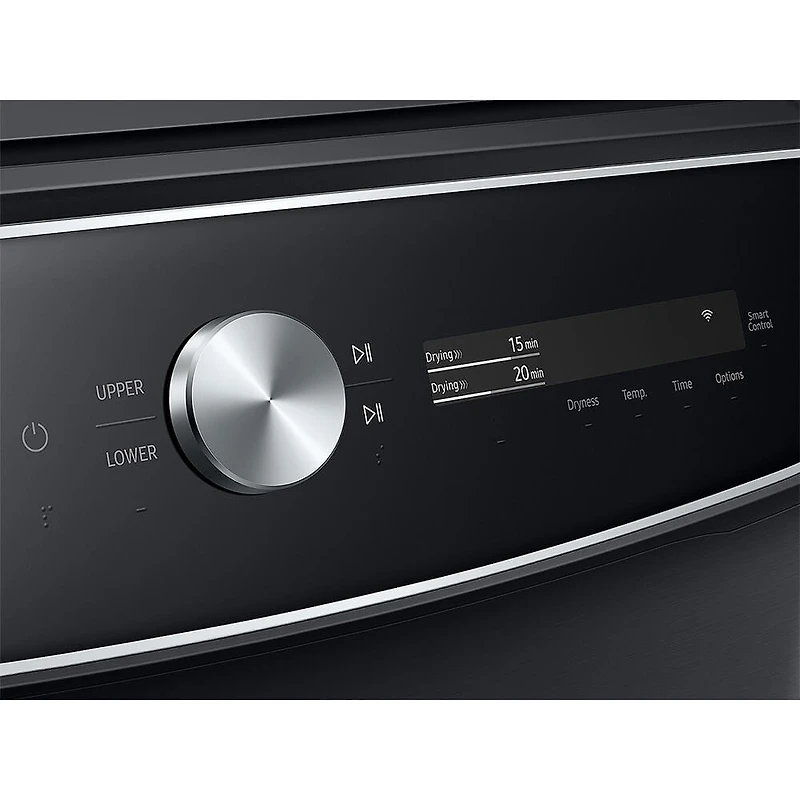 7.5 Cu. Ft. Smart Dial Electric Dryer w/ FlexDry - Brushed Black