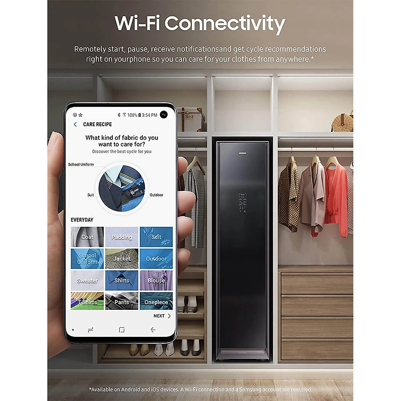 AirDresser with Steam Refresh and Sanitize Cycle - OPEN BOX