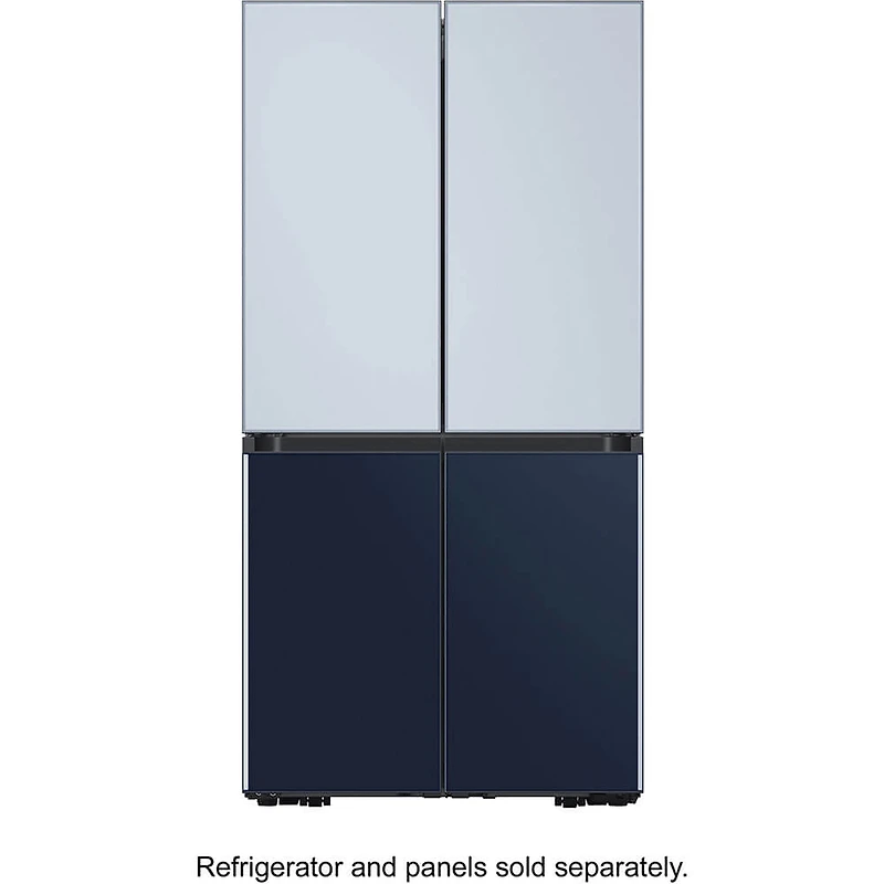 Bespoke 4-Door Flex™ Refrigerator Panel - Bottom Panel - Navy Glass - OPEN BOX