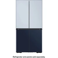 Bespoke 4-Door Flex™ Refrigerator Panel - Bottom Panel - Navy Glass - OPEN BOX
