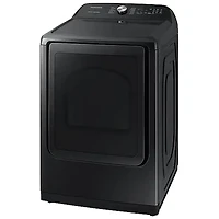 7.4 Cu. Ft. Black Electric Dryer with Steam Sanitize+ - OPEN BOX