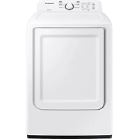 White Top Load HE Washer/Dryer Pair
