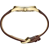 Mens Brown Leather Essentials Watch