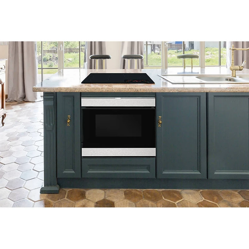 1.4 Cu. Ft. Silver Built-In Smart Convection Microwave Drawer Oven