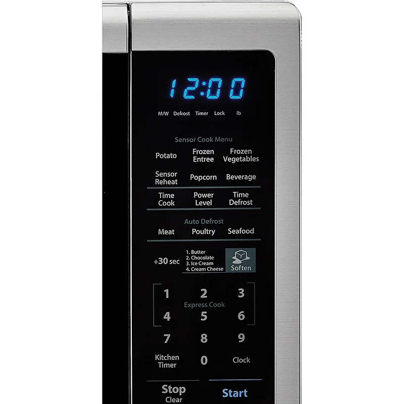 1.8 Cu. Ft. Stainless Steel Countertop Microwave - OPEN BOX