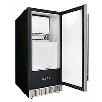 Mosel 15 inch Stainless Steel Undercounter Ice Maker - OPEN BOX