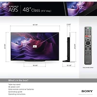 48 inch MASTER Series BRAVIA OLED 4K Ultra HD Smart TV OPEN BOX 