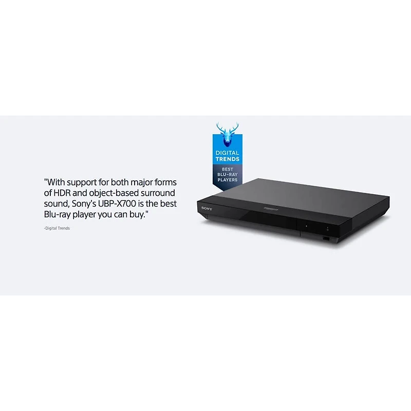 4K Ultra HD Blu-Ray Player - OPEN BOX