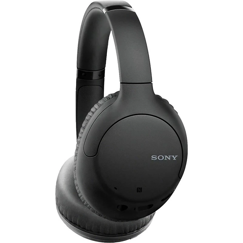Wireless Noise-Cancelling Over-the-Ear Headphones - Black