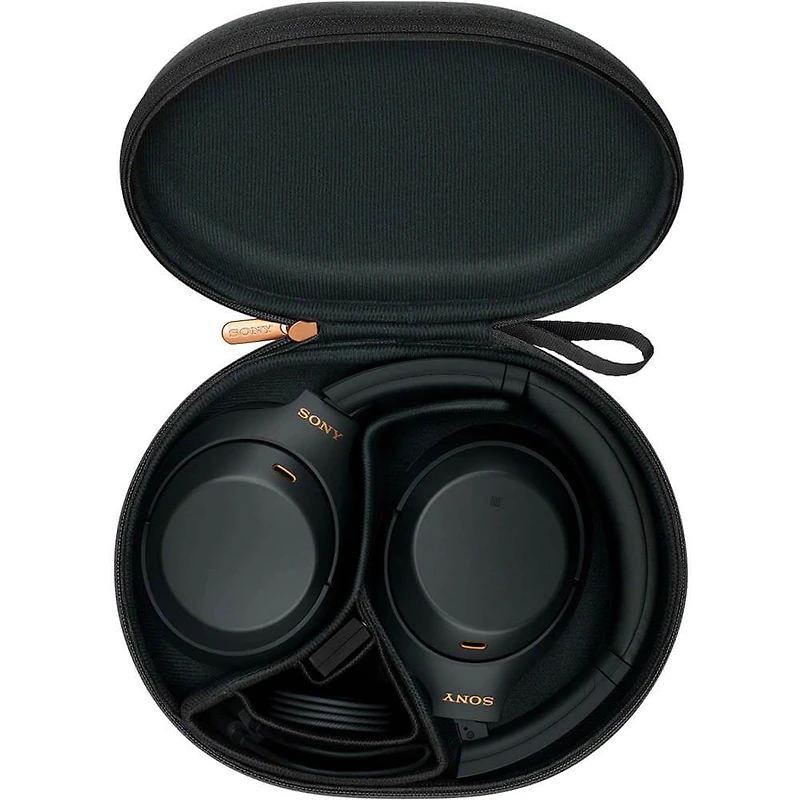 WH-1000XM4 Wireless Noise-Cancelling Over-the-Ear Headphones - Black - OPEN BOX