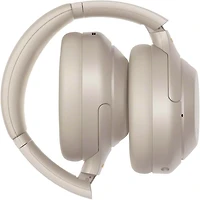 WH-1000XM4 Wireless Noise-Cancelling Over-the-Ear Headphones - Silver - OPEN BOX