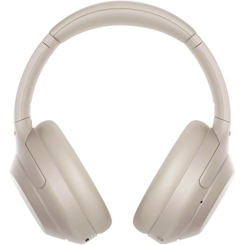 WH-1000XM4 Wireless Noise-Cancelling Over-the-Ear Headphones - Silver - OPEN BOX