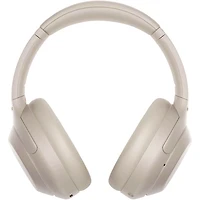 WH-1000XM4 Wireless Noise-Cancelling Over-the-Ear Headphones - Silver - OPEN BOX