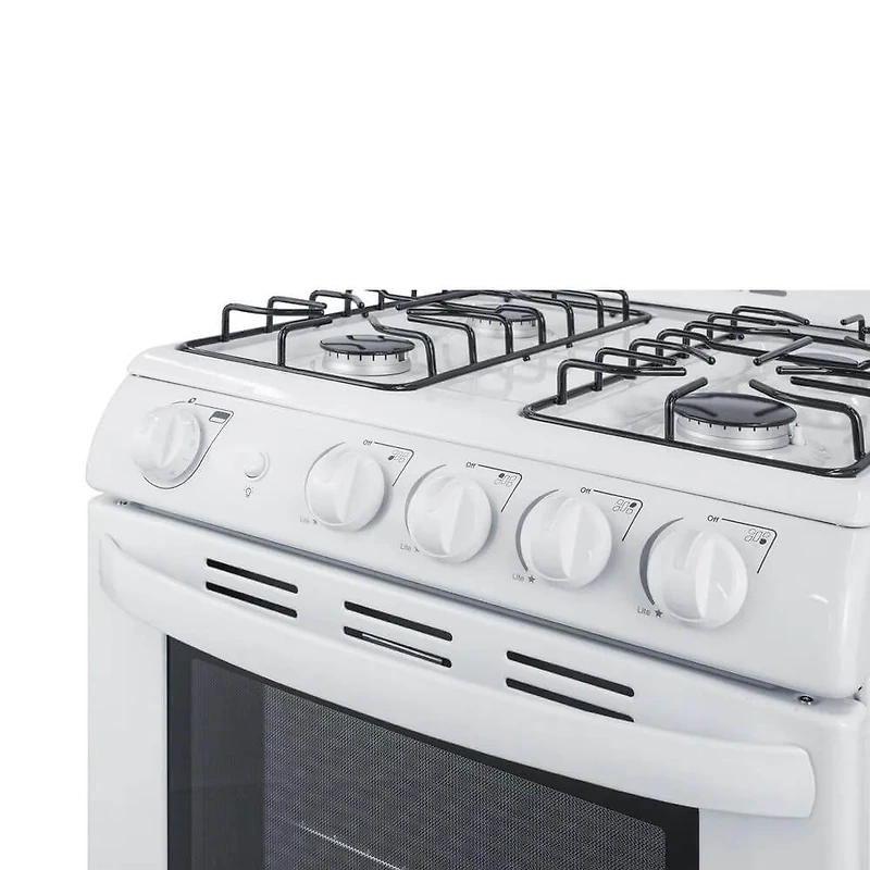 2.9 Cu. Ft. White Gas Range