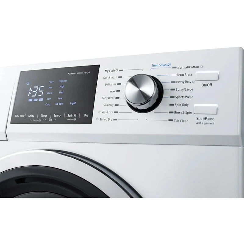 24 inch 2.7 Cu. Ft. Front Load Washer/Dryer Combo