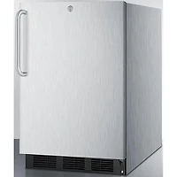 5.5 Cu. Ft. Stainless Compact Refrigerator 