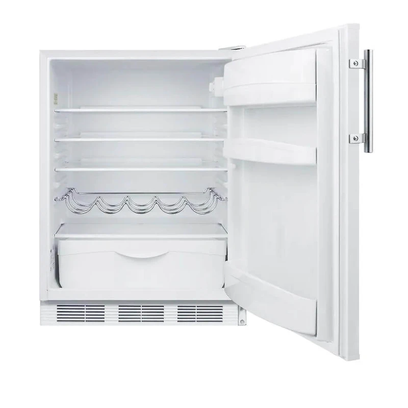 5.5 Cu. Ft. White Undercounter Refrigerator
