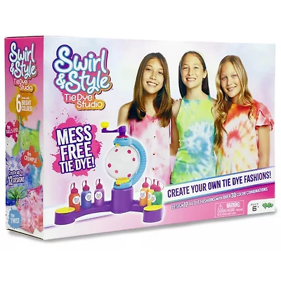 Swirl & Style Tie Dye Studio Activity Kit