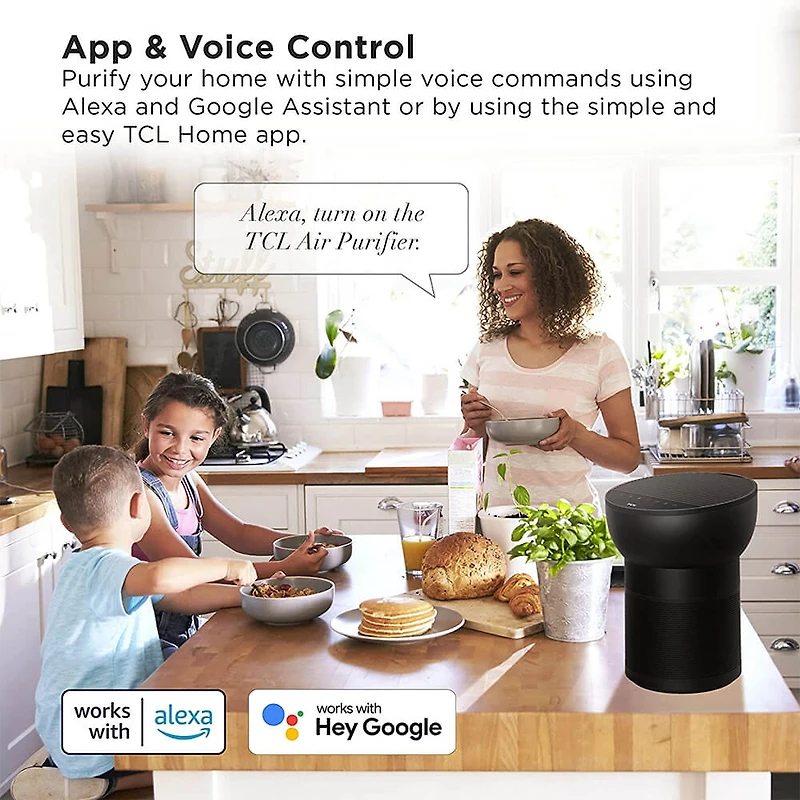 Breeva A2 Smart Air Purifier - Black - OPEN BOX