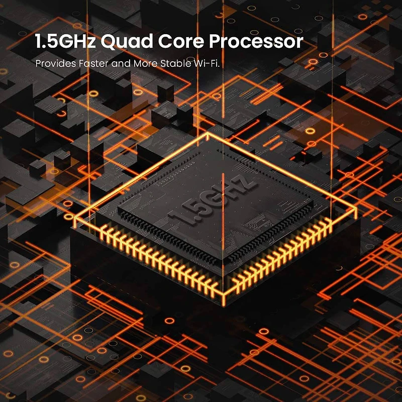 Dual Band Gigabit WiFi6 Router - OPEN BOX
