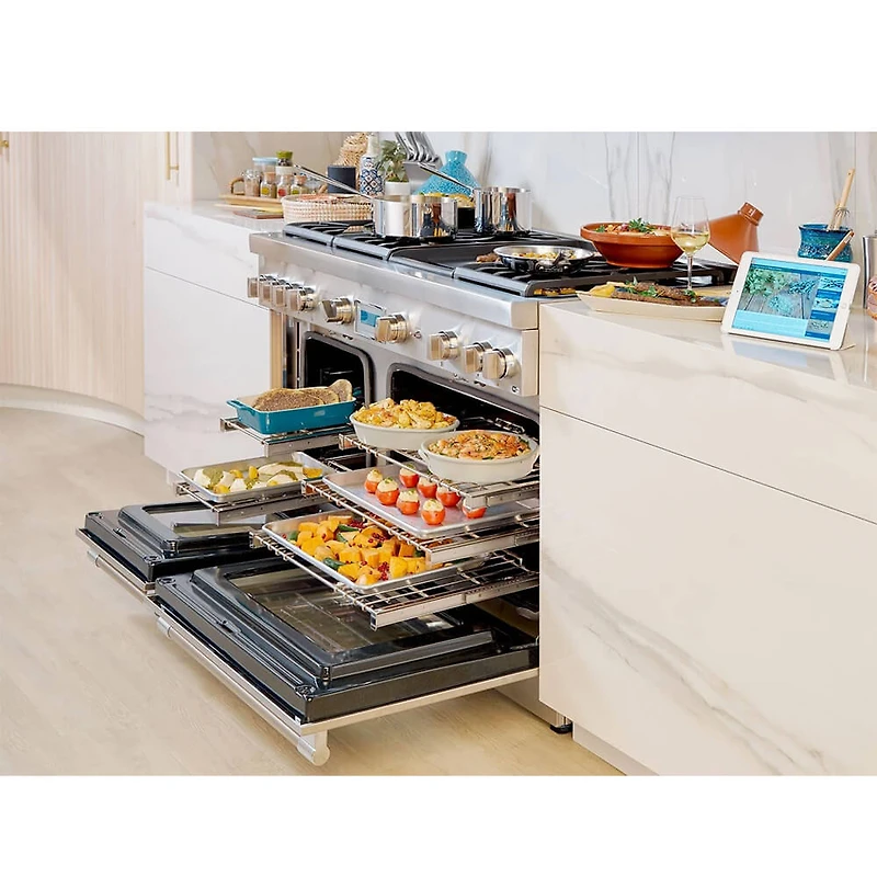 10.6 Cu. Ft. Stainless Pro Grand® Dual Fuel Professional Range