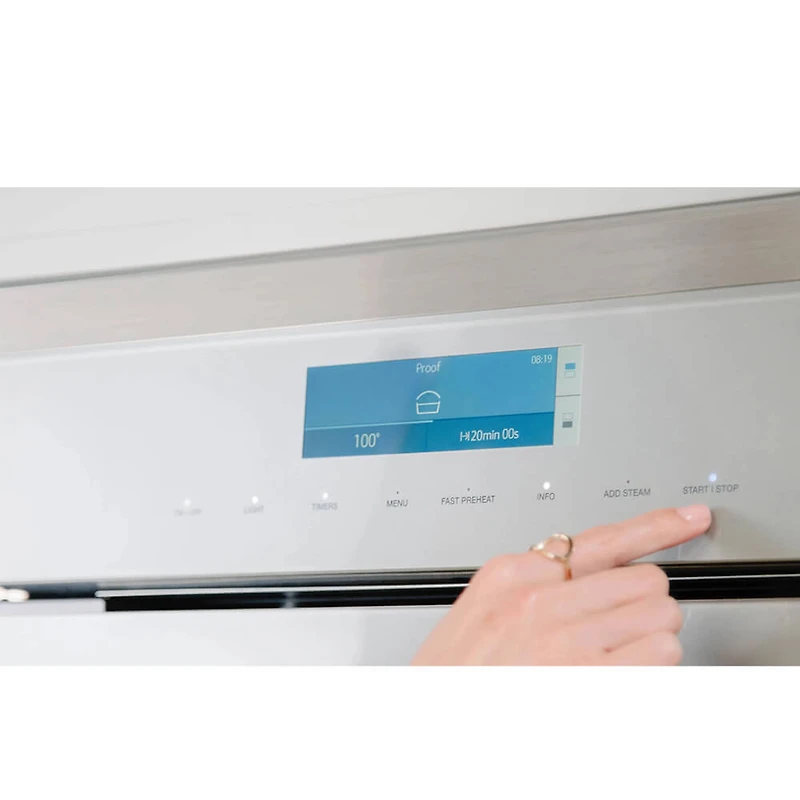 30 inch Masterpiece Stainless Single Wall Oven - Right Side Opening Door