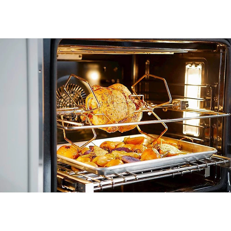 30 inch Stainless Built-In Single Electric Convection Wall Oven