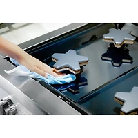 4.4 Cu. Ft. Stainless Dual Fuel Professional Pro Harmony® Standard Depth Range 