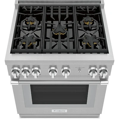 4.4 Cu. Ft. Stainless Dual Fuel Professional Pro Harmony® Standard Depth Range 