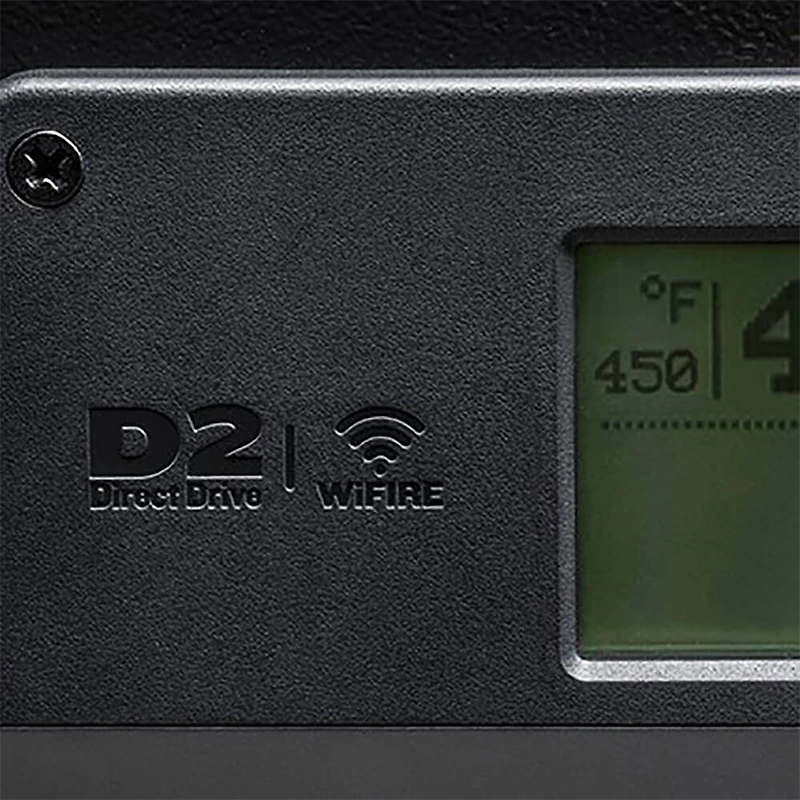 Pro 575 Black Wood Pellet Grill