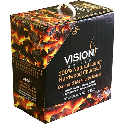 20 Lb. Box Lump Charcoal - OPEN BOX