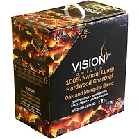 20 Lb. Box Lump Charcoal - OPEN BOX