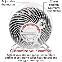 4 inch Pivot Personal Air Circulator - White