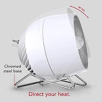 4 inch Pivot Personal Air Circulator - White