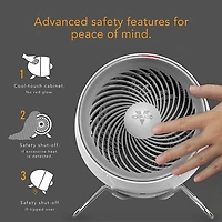 4 inch Pivot Personal Air Circulator - White