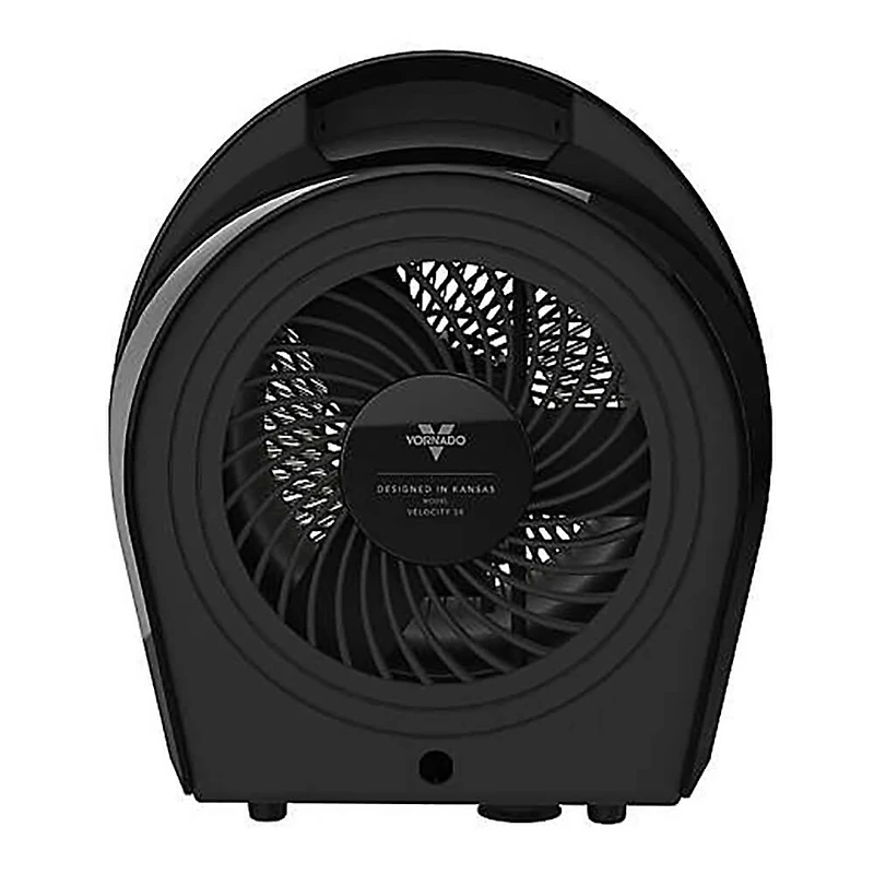 Velocity Whole Room Space Heater with Timer - Black