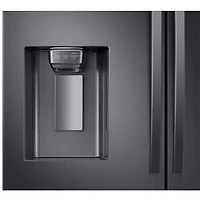 27.7 Cu. Ft. Black Stainless French Door Smart Refrigerator - OPEN BOX